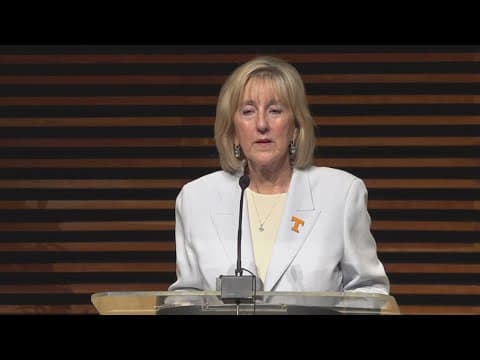 UT Chancellor Donde Plowman delivers 7th Flagship Address at the University of Tennessee