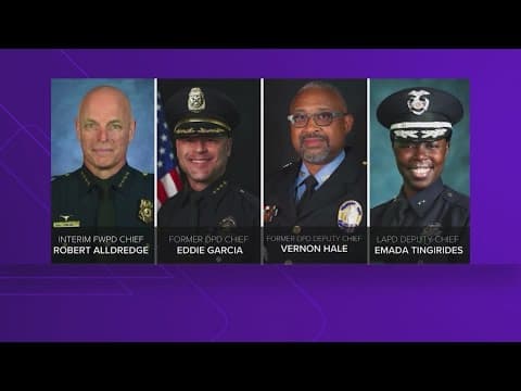 Here are the 4 finalists named for the next police chief in Fort Worth
