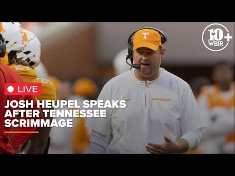 Watch Live | Vols speak after loss to Georgia