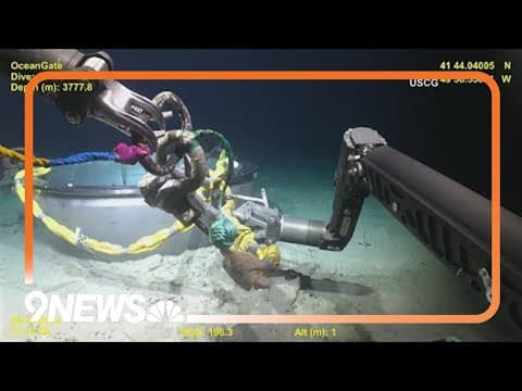 U.S. Coast Guard releases new video of Titan submersible