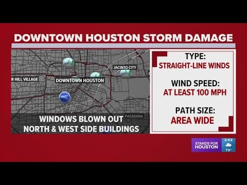 Team coverage: Latest on the tornado damage in the Houston area
