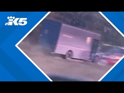 UPS driver passes out due to heat stroke while driving, crashes truck