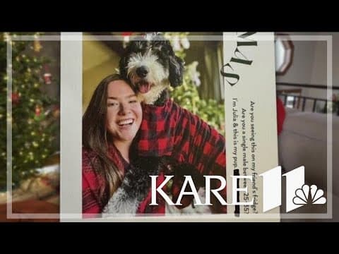 Forget dating apps: This Minnesota woman is seeking love via Christmas card