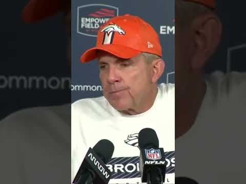 Sean Payton is not happy with Broncos despite victory over Panthers