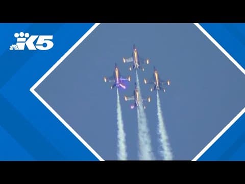 Blue Angels, parade of ships arrive for Seafair