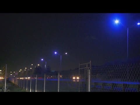 Interstate lights giving off unusual glow in New Orleans East