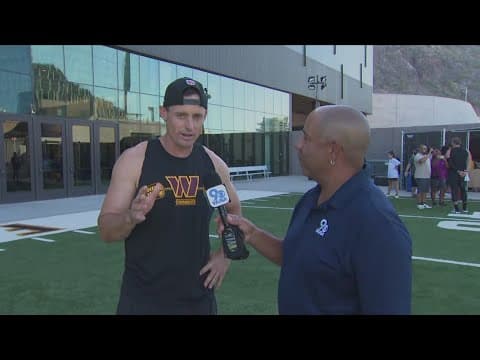 'I'm ready to go' |  Commanders Punter Tress Way on being put on field