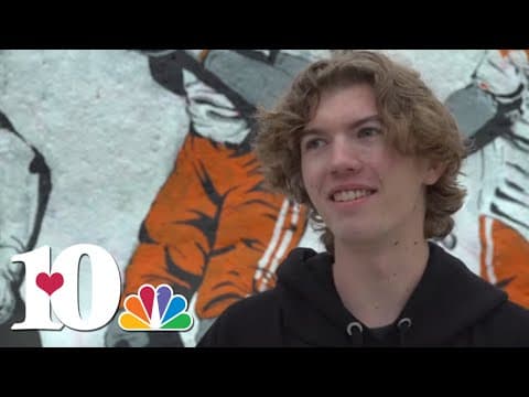 UT student keeps Volunteer spirit alive with 'The Rock' paintings