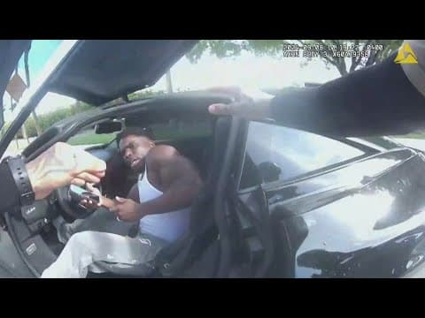 Police release body camera footage after Miami Dolphins' Tyreek Hill was detained