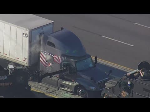 Trucker claims he was suffering medical emergency when he was beaten by Harris County deputies