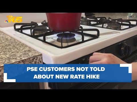 PSE customers not told about new rate hike