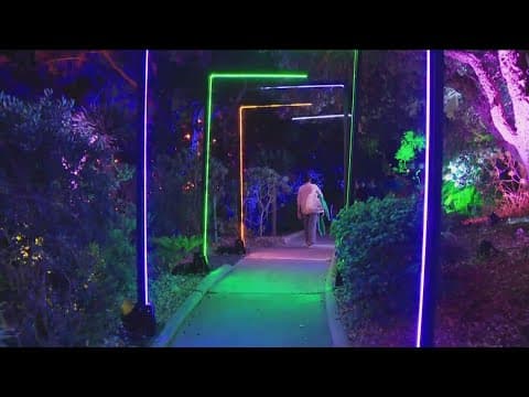 Lightscape returns to San Diego Botanic Garden!