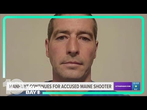 Manhunt for Maine shooter expands; residents remain on lockdown