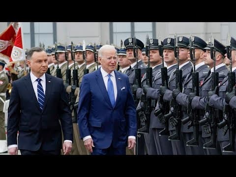 President Biden delivers remarks on war between Ukraine, Russia