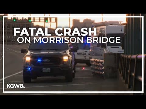 2 dead after motorcycle crash on Portland's Morrison Bridge