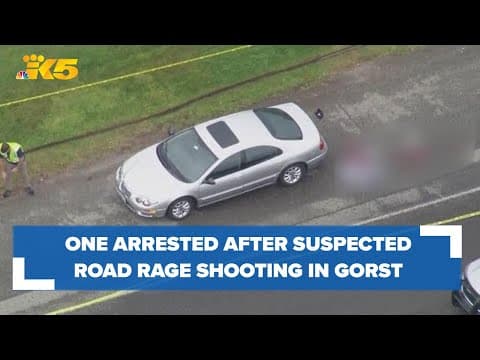 26-year-old man arrested after suspected road rage shooting in Gorst