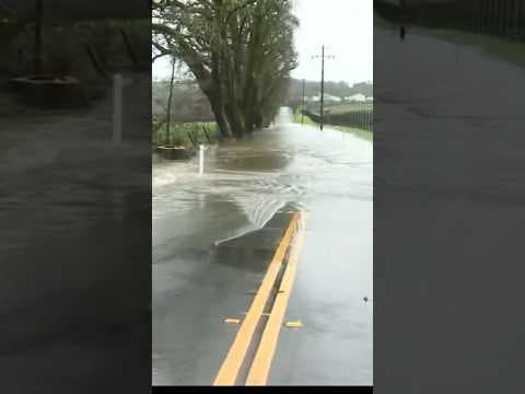Atmospheric River Brings Heavy Rain, Flooding and Thunderstorms to California