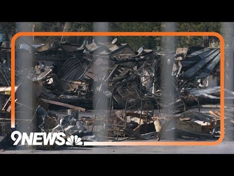 Nederland fire investigators found no evidence it was set intentionally