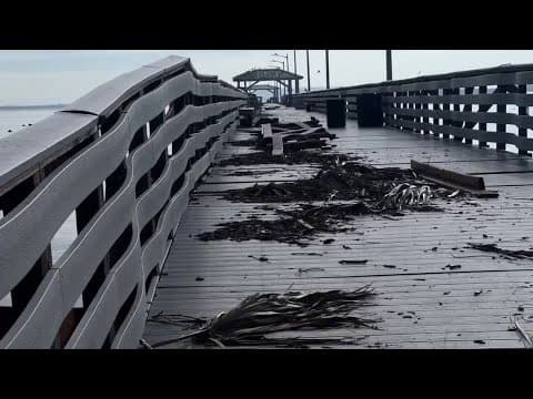 Ballast Point is significantly damaged from floodwaters and wind from Helene