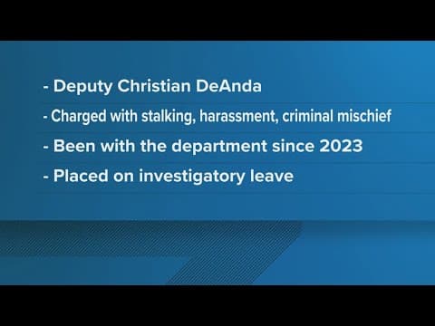 Denver sheriff's deputy arrested on stalking, domestic violence charges