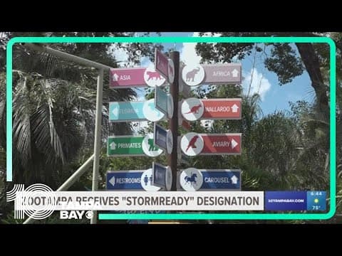 National Weather Service: ZooTampa is 'storm ready'