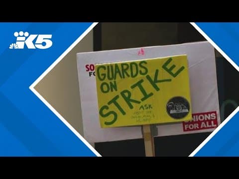 Union for SAM's security staff goes on strike