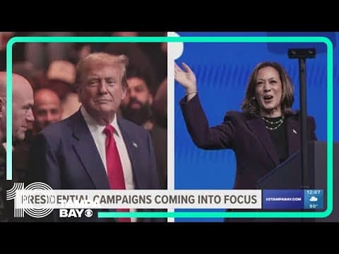 Presidential campaigns come into focus as 99 days until the elections