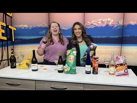 Trying wine and potato chip pairings! - New Day NW