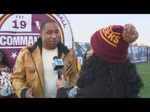 Commanders bask in the Friday night lights, in High School Takeover