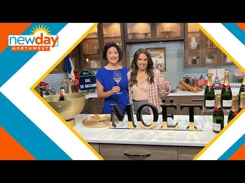 Celebrating Paris with a champagne toast - New Day NW