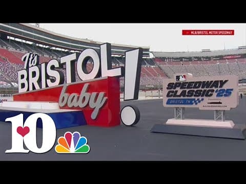 Here's how Bristol Speedway will transform their track into a field for 2025 MLB game