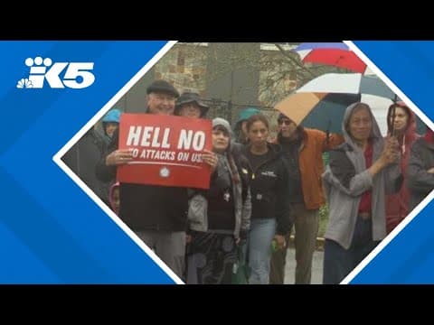 'Fight like hell': Hundreds of postal workers statewide hold rallies against potential cuts within U