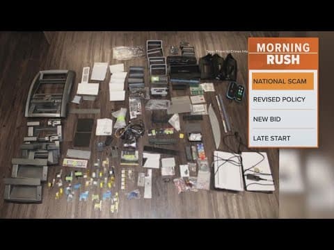 Three men charged in credit card skimmer scheme