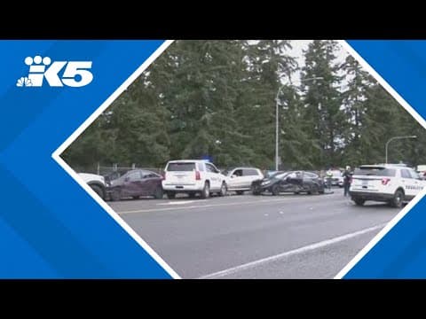 4 Pierce County deputies injured in attempted carjacking, chase