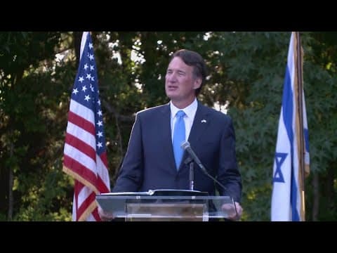 VA Gov. Glenn Youngkin remembers Oct. 7