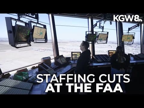 Trump begins firings of FAA air traffic control staff just weeks after fatal DC plane crash