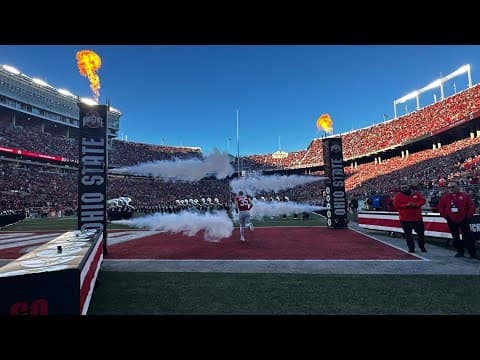 Ohio State honors 21 seniors before Minnesota game
