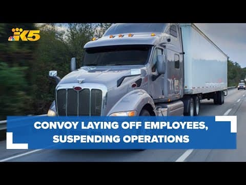 Seattle startup Convoy laying off employees, suspending operations