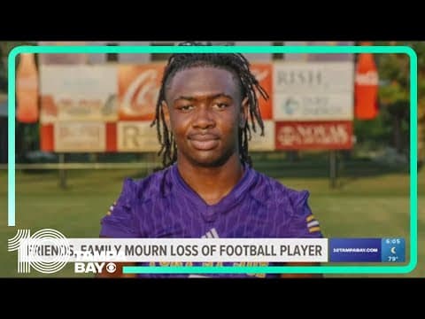 Florida high school football player dies after collapsing during game