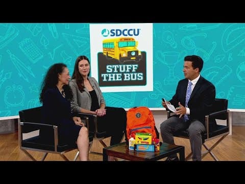 ‘Stuff the Bus’ campaign collects donations for school supplies