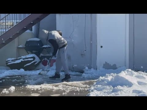 Update on West Bank snow conditions