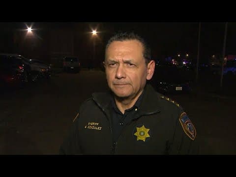 Raw video: 2 shot at NW Harris County apartment complex, sheriff says