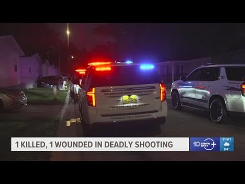 Man dead, woman injured after shooting outside Town 'n' Country residence