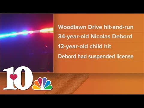 KPD: Man arrested, facing multiple charges after hitting 12-year-old with car in Kingston