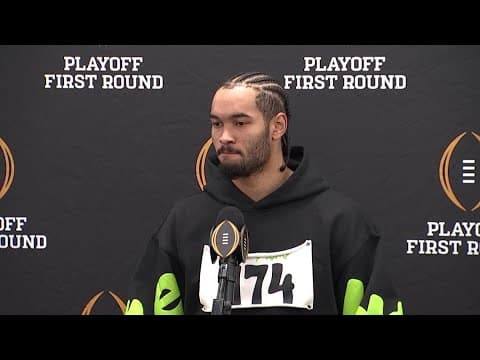 Emeka Egbuka pregame press conference: Ohio State vs. Tennessee | College Football Playoff