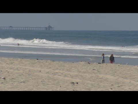 Silver Strand shoreline reopens, South Bay beaches remain closed