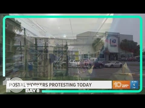 Postal workers to protest Friday in Carrollwood