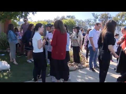 California 8th graders return home after evacuating Jerusalem trip during Israel and Iran conflict