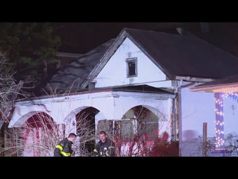 IFD crews battle house fire on Indy's north side