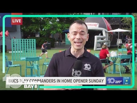 Buccaneers host 'Raise the Flags' event Friday at Sparkman Wharf